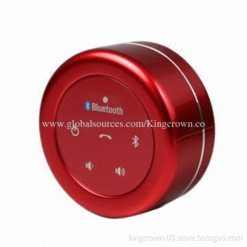 Bluetooth speaker, housing made of aluminum